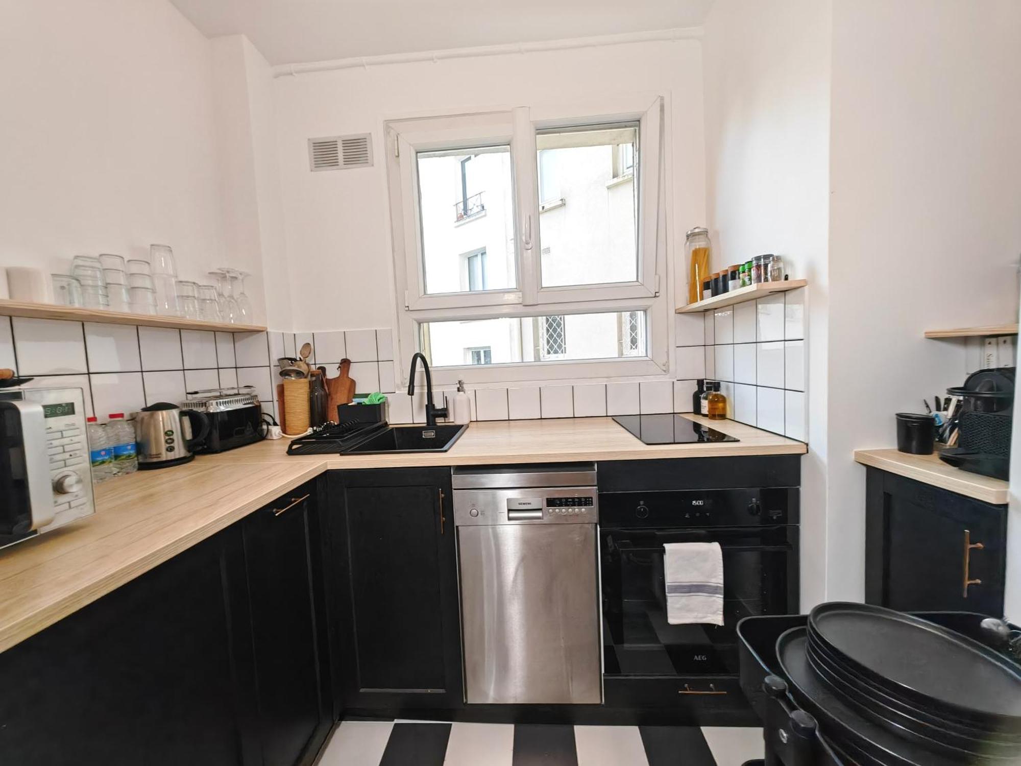 Appartement Havre De Paix Aux Buttes Chaumont à Paris Extérieur photo