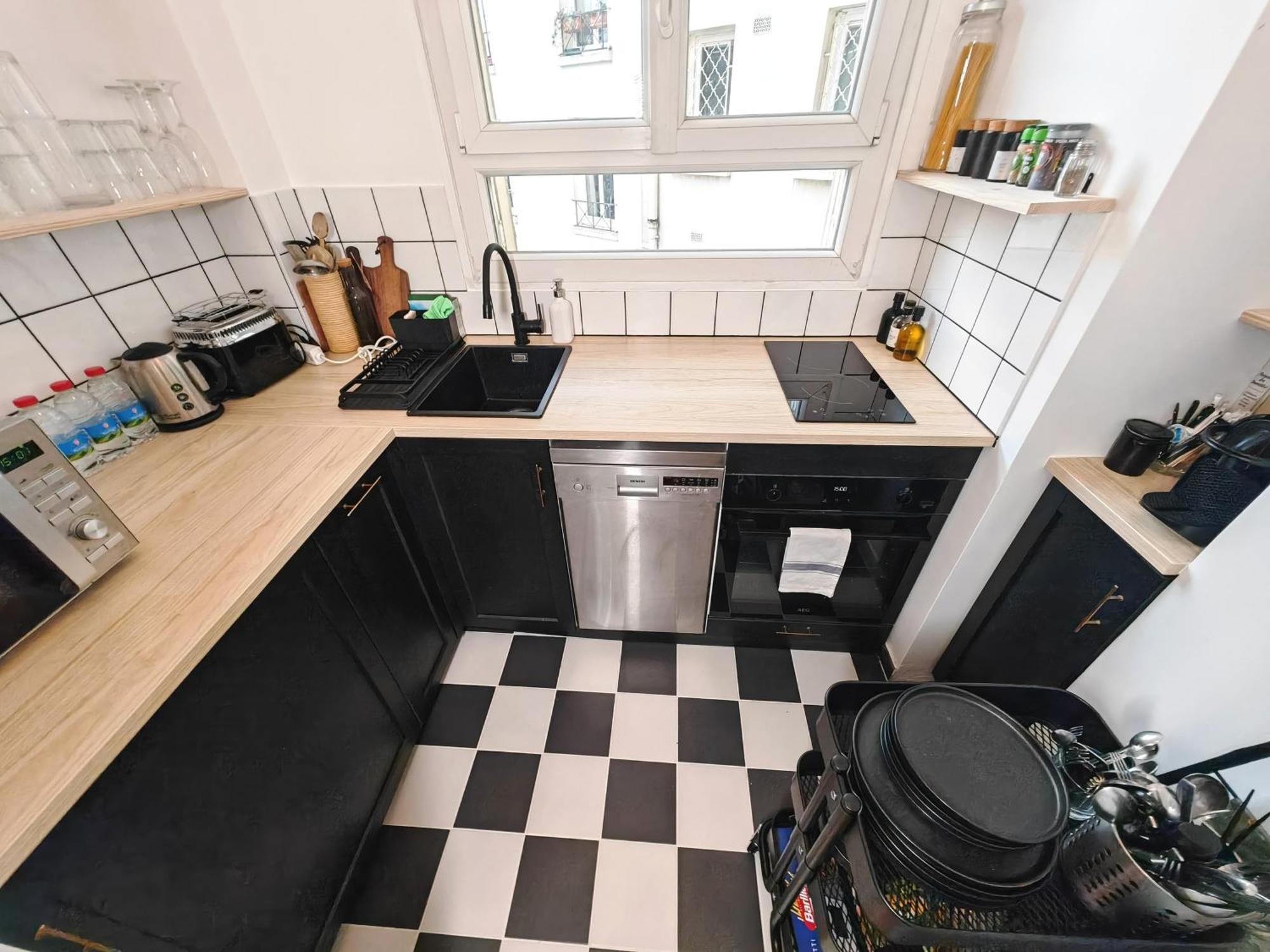 Appartement Havre De Paix Aux Buttes Chaumont à Paris Extérieur photo